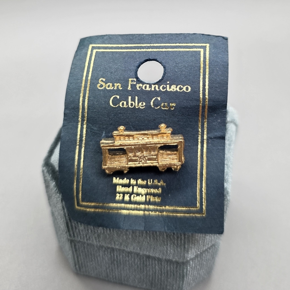 Vintage San Francisco Cable Car Pin